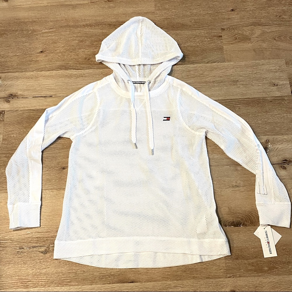 Tommy Hilfiger Sport Women’s White Hoodie - Small
